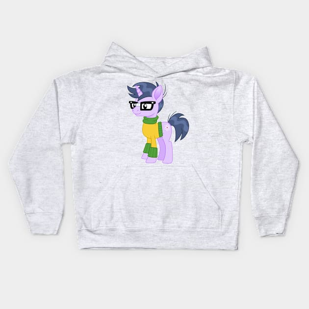 Micro Chips pony Kids Hoodie by CloudyGlow